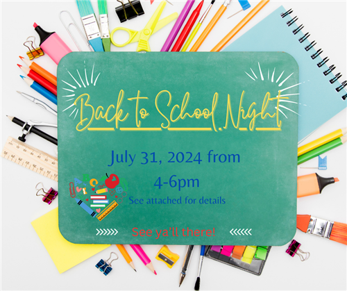 Back to School Night