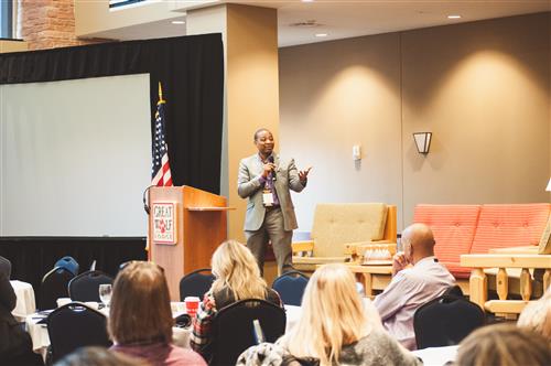 Ron Burrs, Keynote speaker at the 2019 RMRPC 