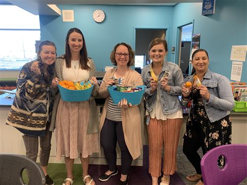 Healthy snacks provided by Wellness!