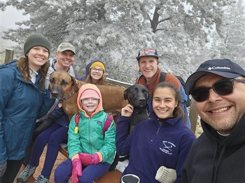 Staff hike