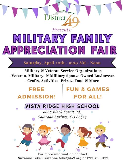 Military Family Appreciation Fair