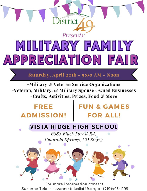 Military Family appreciation fair