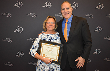  Photo of Sue Holmes and Peter Hilts