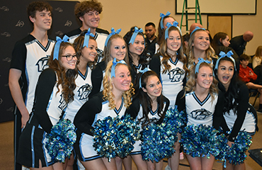 State champion VRHS cheer team 