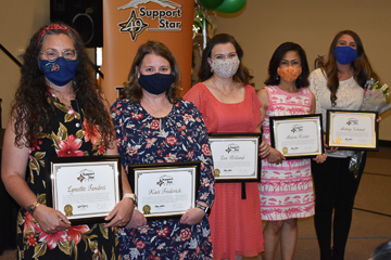 Honorees at the Employees of the Year Celebration