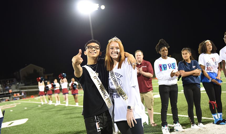  homecoming king and queen