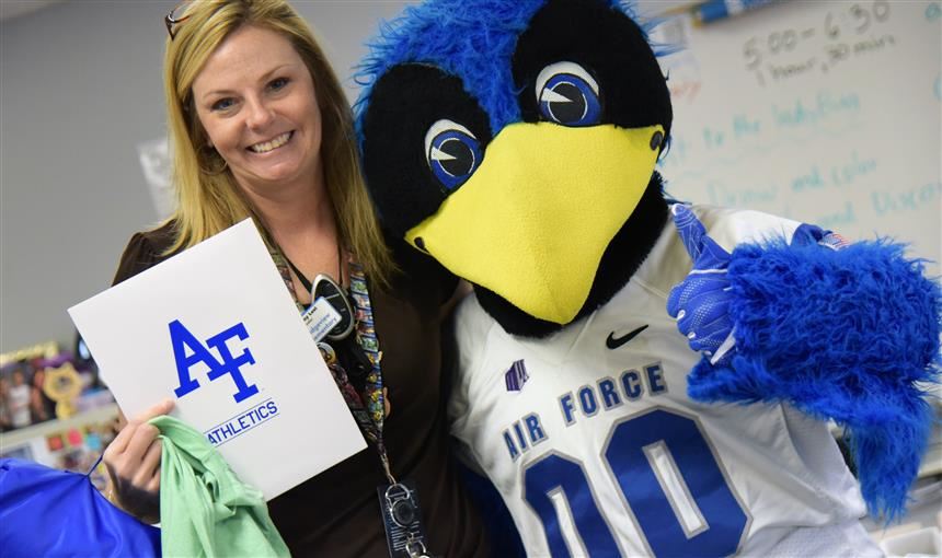  Ridgeview Elementary teacher is honored by AFA Sept. 23.
