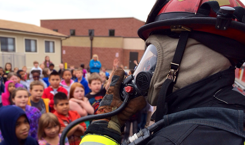  Cimarron Hills Fire Department at Evans International Elementary School