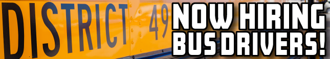 Bus Driver Hiring Ad  