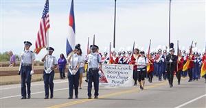 Color Guard at State Fair 
