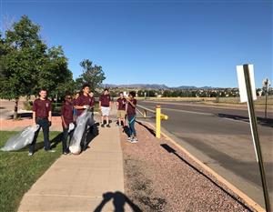 Sand Creek Clean-up Fall 