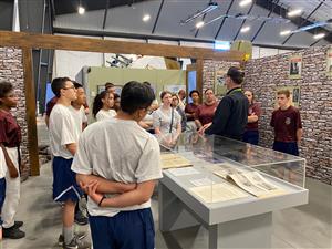 CLC cadets visit the WWII History museum